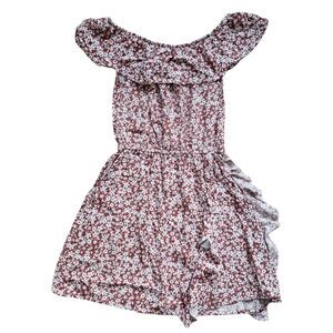 Btween Floral Dress Girls 6 Ruffle Summer Boho